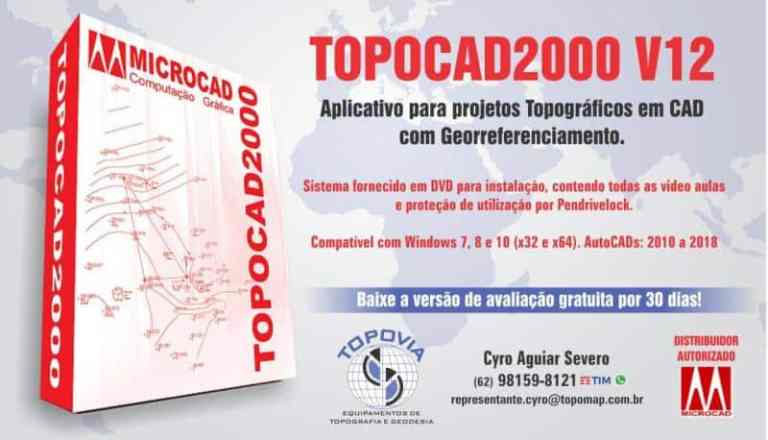 Download TOPOCAD2000 Crackeado Gratis para Windows